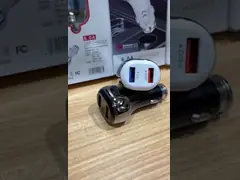 заряжатель USB QC3.0 заряжателя автомобиля PD 38W 20W быстрый с коробкой video