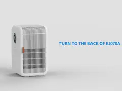 Портативная машинка очистителя воздуха Hepa отрицательная ионная для Humidification аниона video