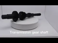 Вал зубчатого колеса коробки передач частей ISO9001 CNC заливки формы филируя video