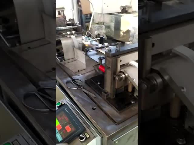 Aluminium  6.5-10 Tube Pitch Radiator Fin Machine , Fin Tube Machine Customized