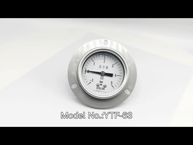 Манометр низкого давления 5бар СС304 баллона природного газа пропана видео