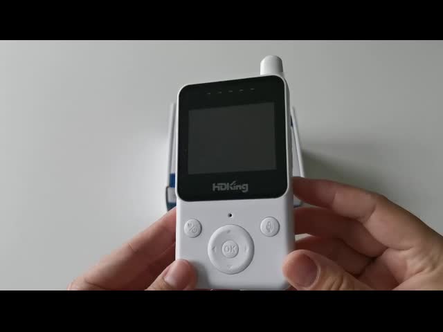 480p VGA Video Monitor Temperature Monitoring 4.3in Two Way Audio Monitor