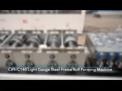 толщина машины 0.75-1.2mm датчика света 300-700m/hour стальная обрамляя video