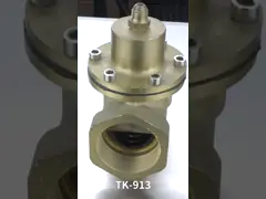 Кованый самоуправляемый 3/4-дюймовый-2-дюймовый регулируемый водяной латунный дифференциальный клапан video