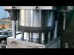 Алюминий металлического листа глубокой вытяжки ОЭМ штемпелюя разделяет порошковое покрытие video