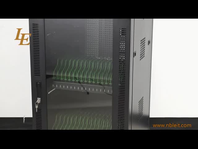 19 polegadas fixam o armário da cremalheira do servidor, tipo armário das portas da rede de dados com punhos