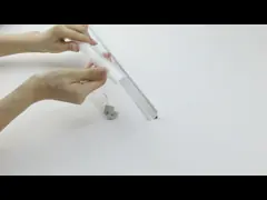 Расквартировывать угол в-образности установил алюминиевый канал приведенный для света шкафа video