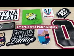 Шляпа ОЭМ сплетенная ОДМ латает утюг вышивки на сплетенной заплате для Худи рубашки video