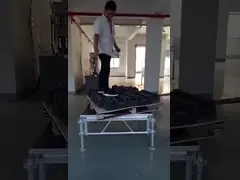 Подвижная сценическая платформа Концерт Древесная портативная сценическая лестница video