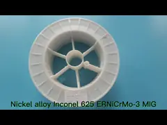 Никелевый сплав Inconel 625 ERNiCrMo-3 MIG / TIG сварочная проволока 1,0 мм video
