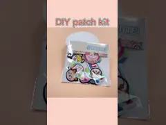 Сплетенные твердостью заплаты формы высокой плотности метода тени иглы заплаты логотипа изготовленные на заказ video