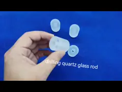 Εξαρτήματα υλικού τοποθέτησης σωλήνων OEM ODM Quartz Glass Rod
