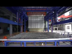 Automatic Vertical Powder Coating Production Line For Aluminium Profile