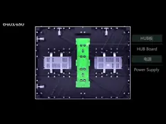 Подгонянный крытый модуль 1920HZ СИД P4 освежает легковес для шоу подачи video