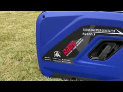 Генсет 62дб бесшумного генератора энергии инвертора 2.2кв портативный малошумный video