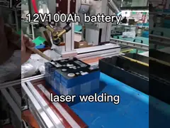 Полноавтоматическая лазерная сварочная машина с ЧПУ для 1860 цилиндрическая батарея, литий-ионная батарея video