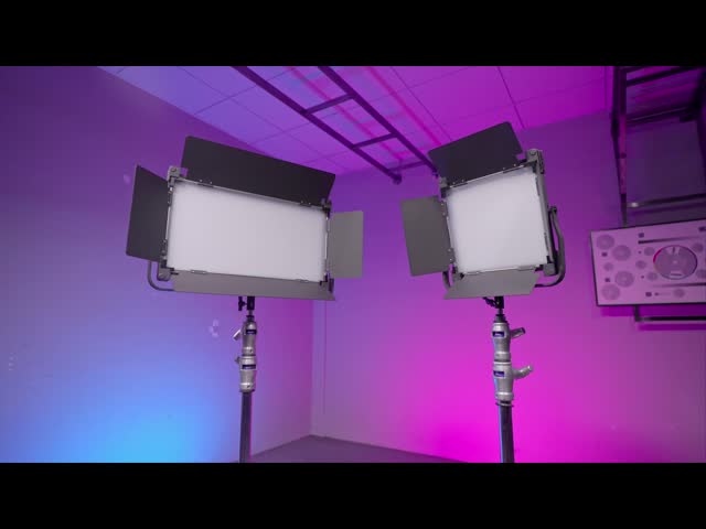 Aluminum Frame Bi-Color LED Photo Studio Lights 60W COOLCAM P60