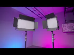 Двухцветный светодиодный светильник для фотостудии с алюминиевой рамой 60 Вт COOLCAM P60 video