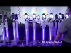 Smart Face Recognition Body Temperature Measurement System with LCD screen