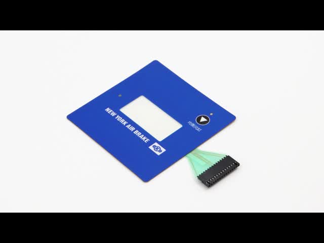 IP65 IP67のメス コネクタが付いている防水膜スイッチ キーパッド