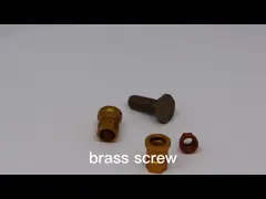 Customized Size Precision CNC Parts Brass Nuts For Aeronautical