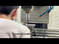 Части алюминия КНК фабрики изготовленные на заказ алюминиевые подвергали механической обработке снабжение жилищем для счетчика воды video