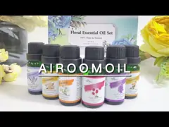 эфирное масло ароматерапии 6pcs установило 0.3kg 100% чистый подарок эфирного масла установил COA video