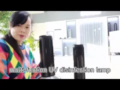 убийство вируса поверхности машины обеззараживанием воздуха стерилизатора 70w 80w UVC video