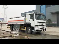 Дозаправляя масло мобильное Sinotruk HOWO тележки топливного бака 371HP 20m3 6x4 video