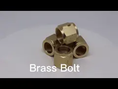 CNC подвергая механической обработке вставки болта с шестигранной головкой медного сплава прессформы металлического листа шестиугольные video