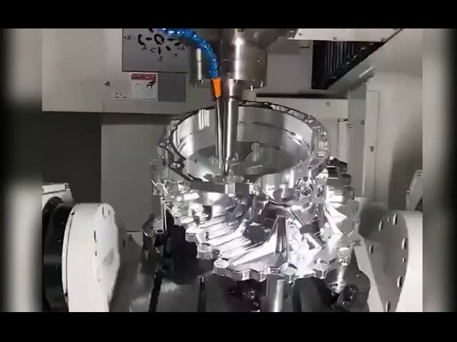 Обслуживание CNC изготовленных на заказ дешевых частей высокой точности алюминиевых филируя подвергая механической обработке видео