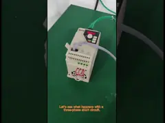 Short circuit protection and open phase protection of frequency converter