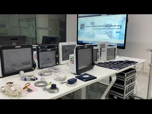Portable patient monitor ICU cardiac monitor multi parameter patient monitor Cardiac patient monitor