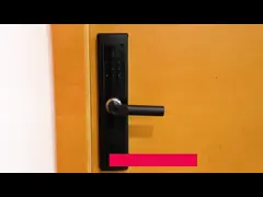 Замок анти- замка пароля замка отпечатка пальцев смотреть прищурясь умного умный домашний video