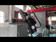 เครื่อง Rotomolding Shuttle สองสถานีสำหรับโรงงานผลิต 220V