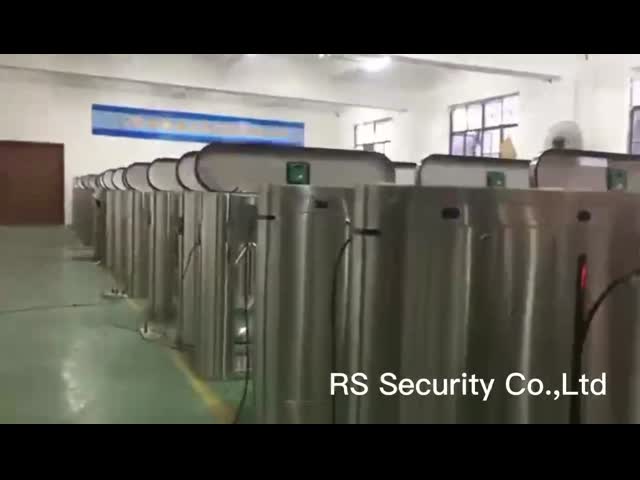 Workplace Environment Rfid Wristband Flap Barriers Tourniquets Electric Wheelchair Lane Subway Turnstile Working Princip