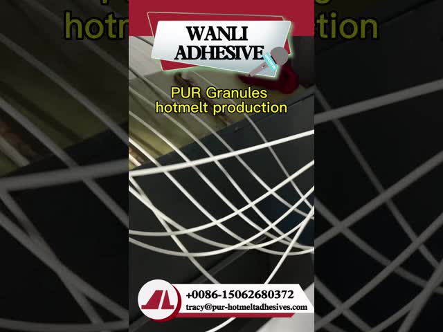 How do you use hot melt adhesive in Granules hotmelt production