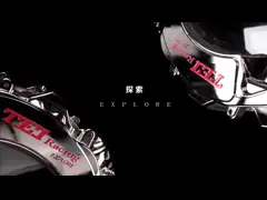 S60-Explore 6-поршневой суппорт переднего высокопроизводительного тормозного комплекта с диском 355 378 405 мм для 18-дюймового автомобиля и выше video