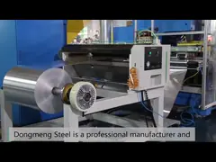 200mm лист 10 микронов алюминиевый бумажный в крене для пищевого контейнера video