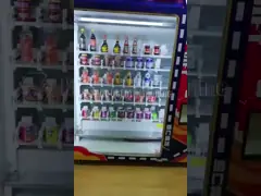 Оптимизируя закуски сенсорного экрана, обслуживание самопомощи автомата напитков 24 часа в сутки video