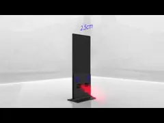 Пол дисплея ЛКД цифров интерактивного экрана рекламы вертикальный стоя 55 дюймов video