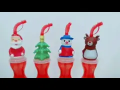 ODM Christmas Decoration Plastic Beverage Bottles Snowman AZO Free 17oz