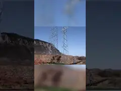 Внутри лестницы 45m 3 шагающих положение башни 120km решетки передачи/h свободное video