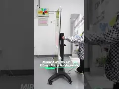 43 USB зеркала фитнеса тренировки TFT умный СПРЯТАЛО взаимодействующее зеркало разминки video