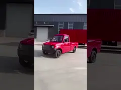 2 Seat Rhd Pickup Electric Truck Single Cabin For Daily Goods Delivery