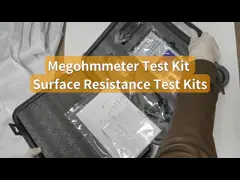 Тип тестер SL-030B молотка метра поверхностного сопротивления цифров сопротивления поверхности video