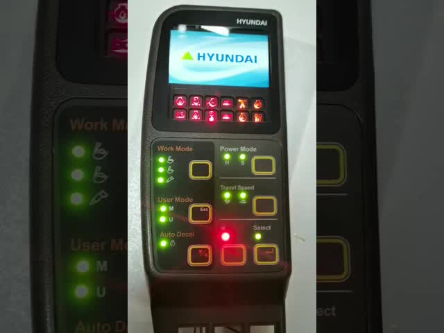 Hyundai R-7 R215-7 R225-7 Excavator Spare Parts Monitor Cluster Gauge Panel 21N3-35000 21N3-35001 21N8-30013 21N8-30015