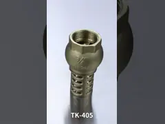 1/2-4 дюйма 20 мм-110 мм латунь вертикальный ножной клапан водяной помпы латунный сердечник золотой цвет video