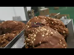 Εξωθητήρας ενεργειακής ράβδου πρωτεΐνης ράβδου ράβδου φρούτων έξι σειρών