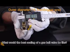 Рычаг соединения шланга конца шланга БСП ТМОК мужской женский газовый клапан шарика 1/2 дюймов латунный video